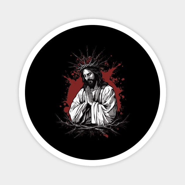Come Out In Jesus Name Magnet by animegirlnft